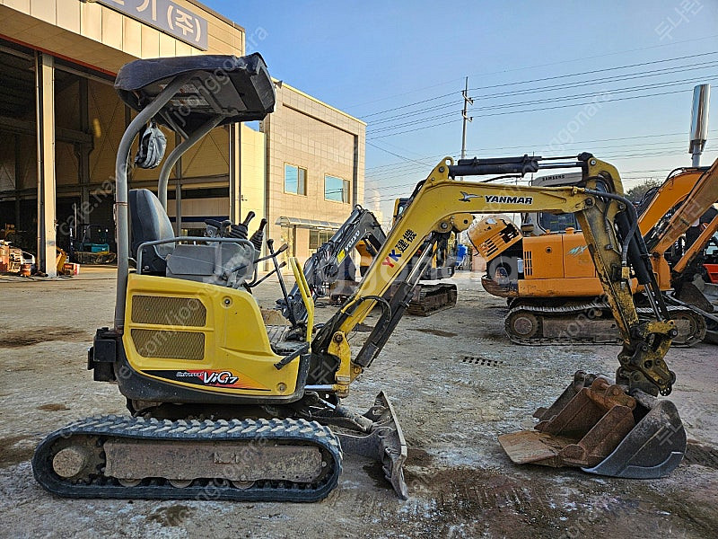 얀마 VIO17 2013년식 버켓3종 1.7톤급 미니 중고굴삭기 미니017--9